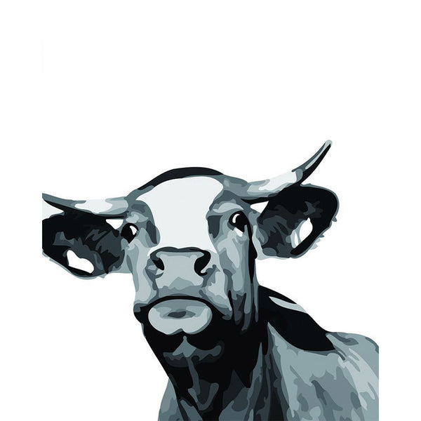 paint by numbers | Cow in Style | advanced animals cows | FiguredArt