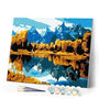 paint by numbers | Mountain View | easy landscapes | FiguredArt