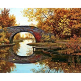 paint by numbers | Fall in Silence | advanced landscapes | FiguredArt
