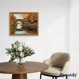 paint by numbers | Fall in Silence | advanced landscapes | FiguredArt