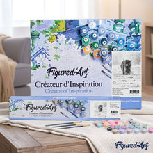 Load image into Gallery viewer, paint by numbers | Yak and Winter Snow | advanced animals bison and yaks | FiguredArt