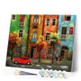 paint by numbers | Rain Street | advanced cities | FiguredArt