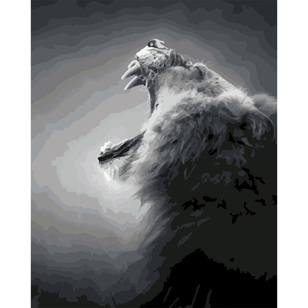 paint by numbers | Roar | advanced animals lions | FiguredArt