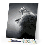 paint by numbers | Roar | advanced animals lions | FiguredArt