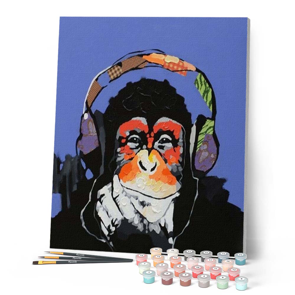 Paint by numbers - DJ Monkey – Figured'Art