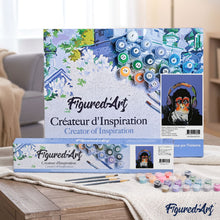 Load image into Gallery viewer, paint by numbers | DJ Monkey | animals beginners easy monkeys | FiguredArt
