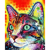paint by numbers | Fashion Cat | advanced animals cats Pop Art | FiguredArt