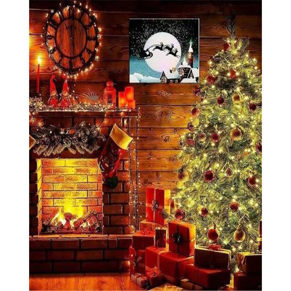 paint by numbers | Christmas Night | advanced christmas | FiguredArt