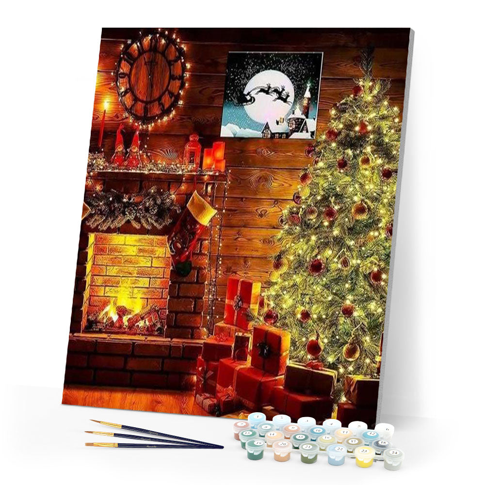 paint by numbers | Christmas Night | advanced christmas | FiguredArt