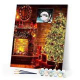 paint by numbers | Christmas Night | advanced christmas | FiguredArt