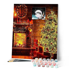 Load image into Gallery viewer, paint by numbers | Christmas Night | advanced christmas | FiguredArt