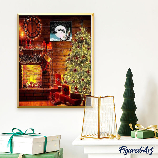 paint by numbers | Christmas Night | advanced christmas | FiguredArt