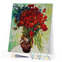 paint by numbers | Daisies and Poppies | advanced flowers | FiguredArt