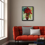 paint by numbers | Daisies and Poppies | advanced flowers | FiguredArt