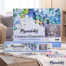 Load image into Gallery viewer, paint by numbers | Christmas cottage | advanced christmas | FiguredArt