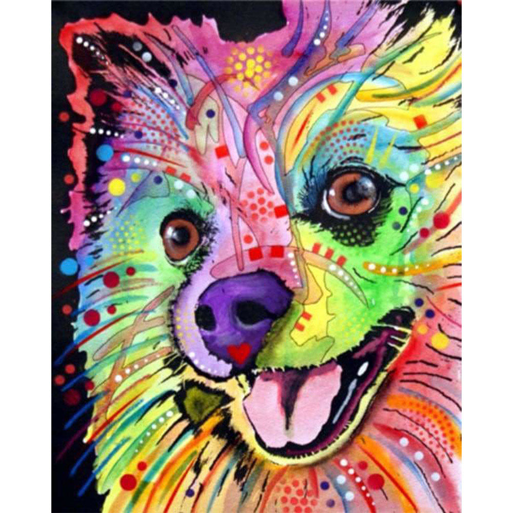 paint by numbers | Beautiful dog | advanced animals dogs | FiguredArt