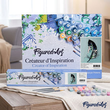Load image into Gallery viewer, paint by numbers | Feather or Leave | abstract easy | FiguredArt