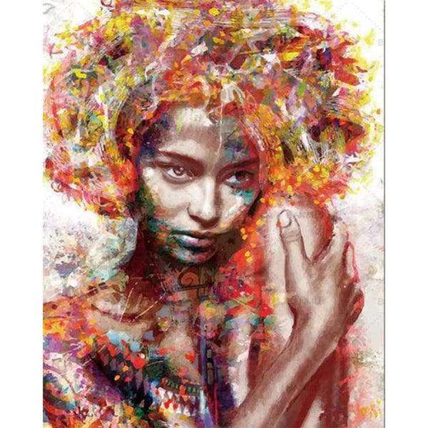 paint by numbers | Painted Nude Woman | advanced world | FiguredArt