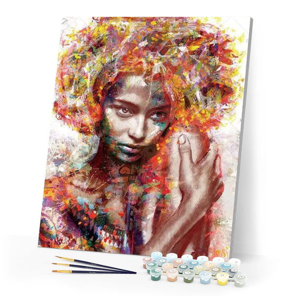 paint by numbers | Painted Nude Woman | advanced world | FiguredArt
