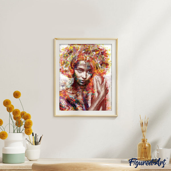 paint by numbers | Painted Nude Woman | advanced world | FiguredArt