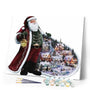 paint by numbers | Santa jacket | christmas intermediate | FiguredArt