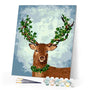 paint by numbers | Deer in Style | animals deer easy | FiguredArt