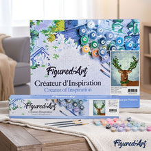 Load image into Gallery viewer, paint by numbers | Deer in Style | animals deer easy | FiguredArt