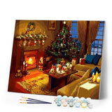 paint by numbers | Christmas Time | christmas intermediate | FiguredArt
