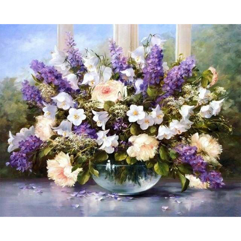 paint by numbers | Lavender flowers | advanced flowers | FiguredArt