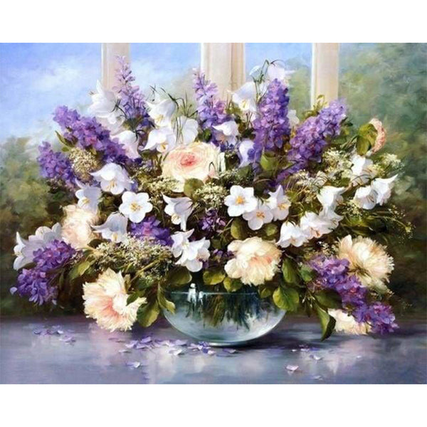 paint by numbers | Lavender flowers | advanced flowers | FiguredArt
