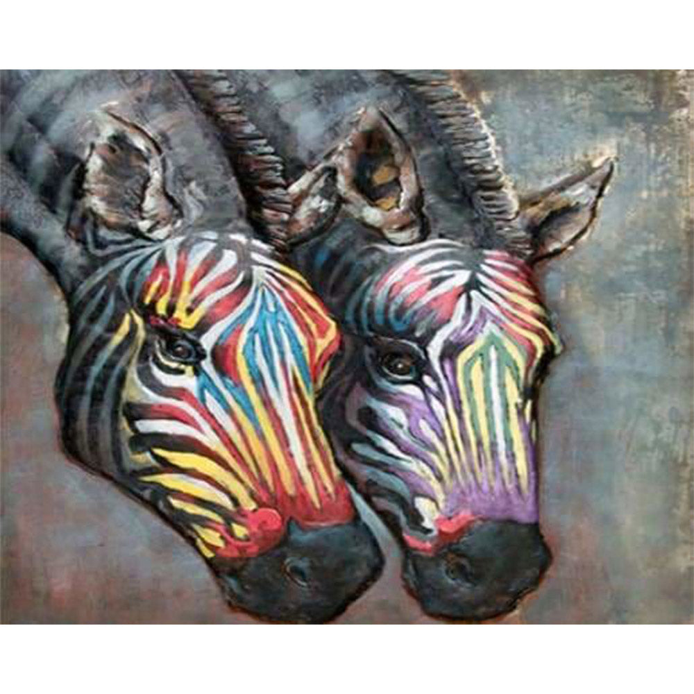 paint by numbers | Zebras | advanced animals zebras | FiguredArt