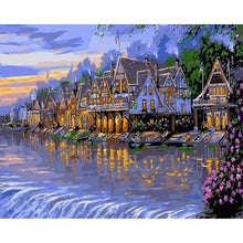 Load image into Gallery viewer, paint by numbers | Bellagio River | intermediate landscapes | FiguredArt