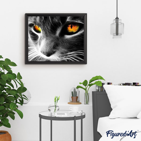 paint by numbers | Cat Eyes | advanced animals cats | FiguredArt