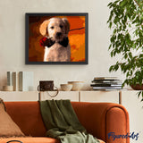 paint by numbers | Romantic Dog | animals dogs easy | FiguredArt