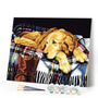 paint by numbers | Lazy dog | animals dogs easy | FiguredArt