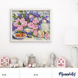paint by numbers | Grandma Flowers | flowers intermediate | FiguredArt