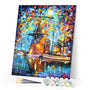 paint by numbers | Lake and Bright Colors | advanced landscapes | FiguredArt