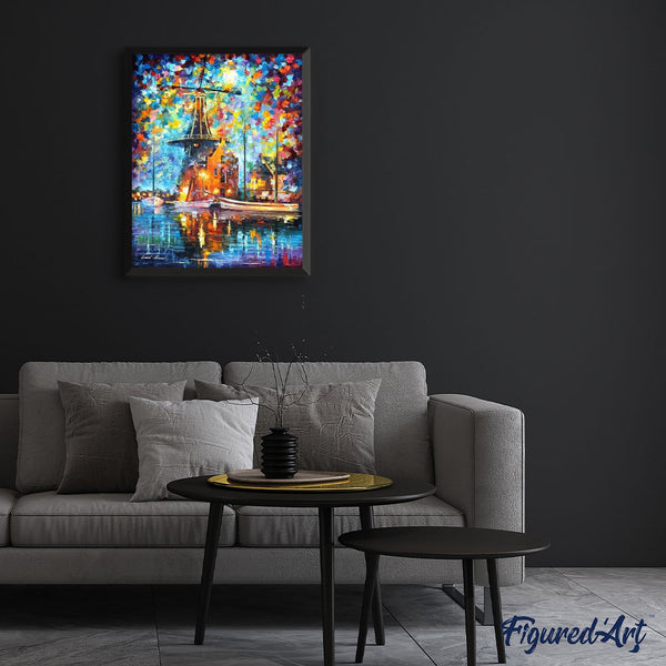 paint by numbers | Lake and Bright Colors | advanced landscapes | FiguredArt