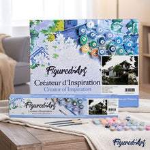 Load image into Gallery viewer, paint by numbers | Small town in Japan | cities intermediate | FiguredArt