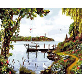 paint by numbers | American coast | intermediate ships and boats | FiguredArt