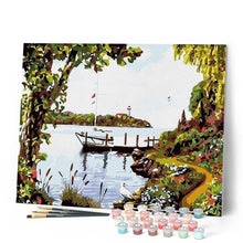 Load image into Gallery viewer, paint by numbers | American coast | intermediate ships and boats | FiguredArt