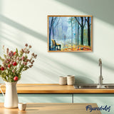 paint by numbers | Cloudy Garden | advanced landscapes | FiguredArt