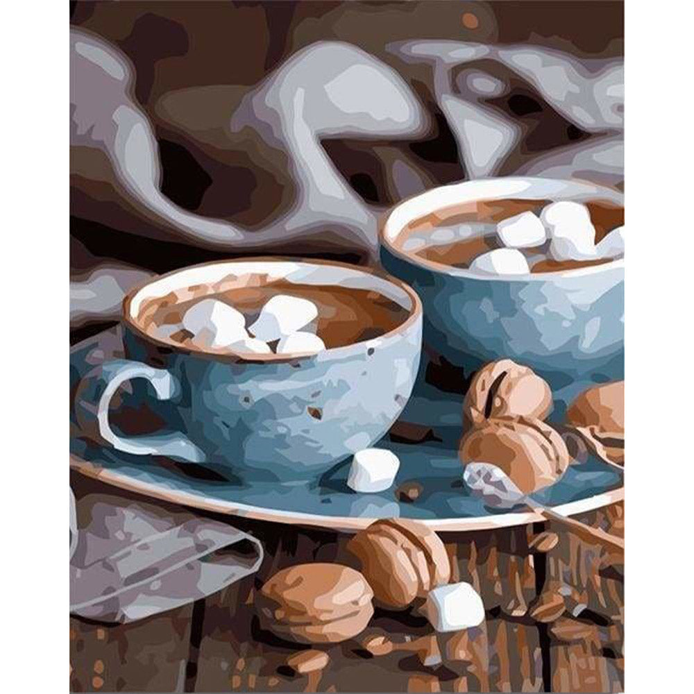 paint by numbers | Coffee with Sugar | easy kitchen | FiguredArt