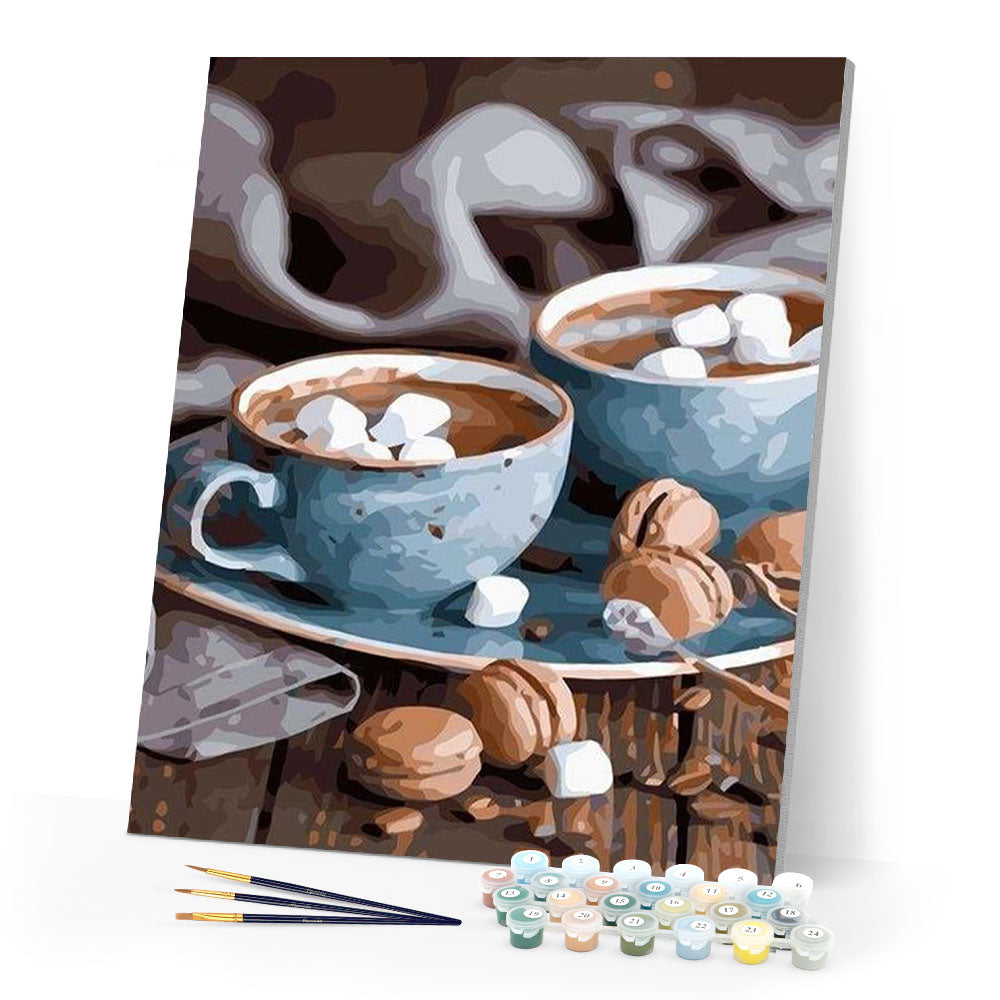 paint by numbers | Coffee with Sugar | easy kitchen | FiguredArt