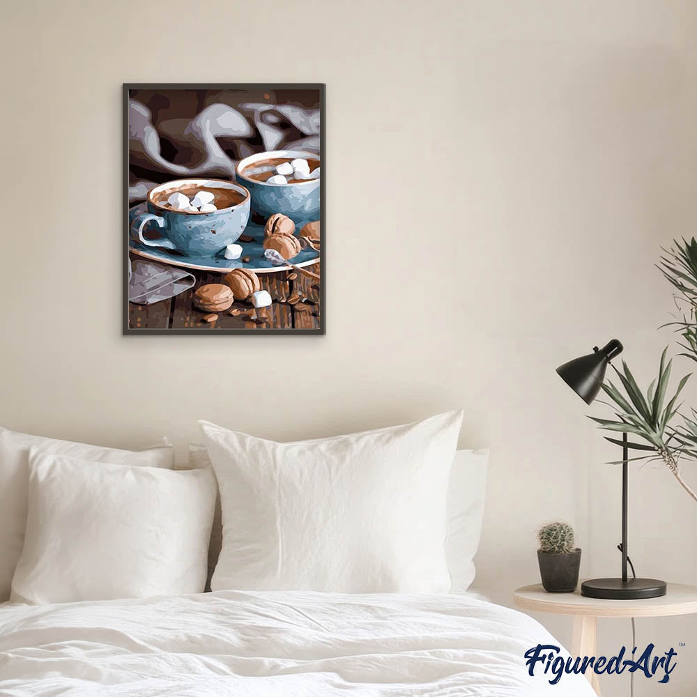 paint by numbers | Coffee with Sugar | easy kitchen | FiguredArt