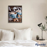 paint by numbers | Coffee with Sugar | easy kitchen | FiguredArt