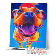 Load image into Gallery viewer, paint by numbers | Dog Color Language | animals dogs intermediate | FiguredArt