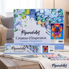 Load image into Gallery viewer, paint by numbers | Dog Color Language | animals dogs intermediate | FiguredArt