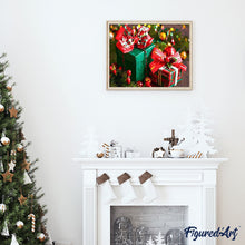 Load image into Gallery viewer, paint by numbers | Christmas Gifts | christmas intermediate | FiguredArt