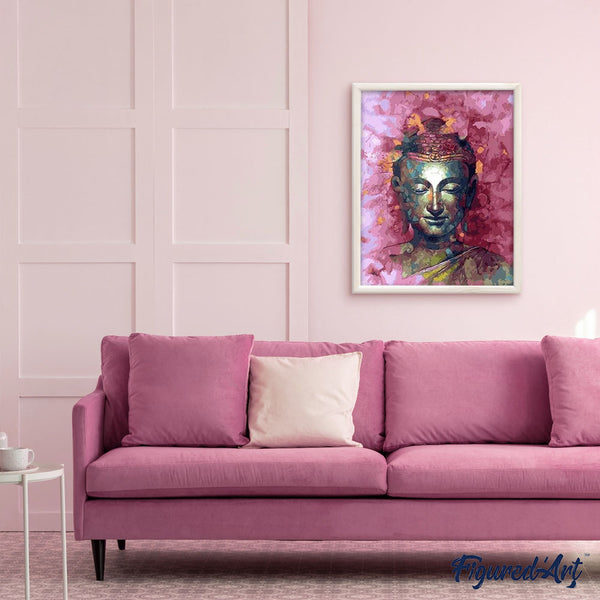 paint by numbers | Painted Buddha | intermediate portrait religion | FiguredArt